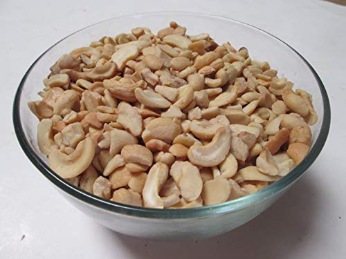 Roasted & Unsalted Cashew Pieces,  5 lbs