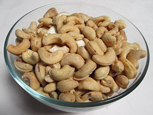 Roasted & Unsalted Cashews, 5 lbs